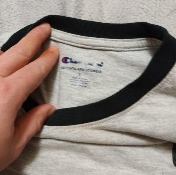 boys champion t shirt. size large boys - Picture 2 of 3